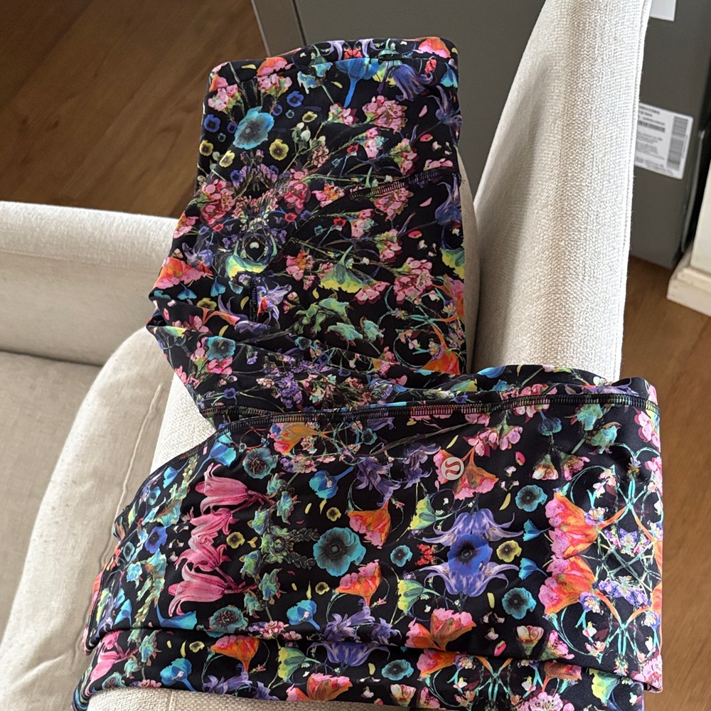lululemon athletica Floral Leggings - Multicolor